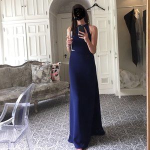 Name of Love MIA - Navy Bridesmaids Dress- Cleaned